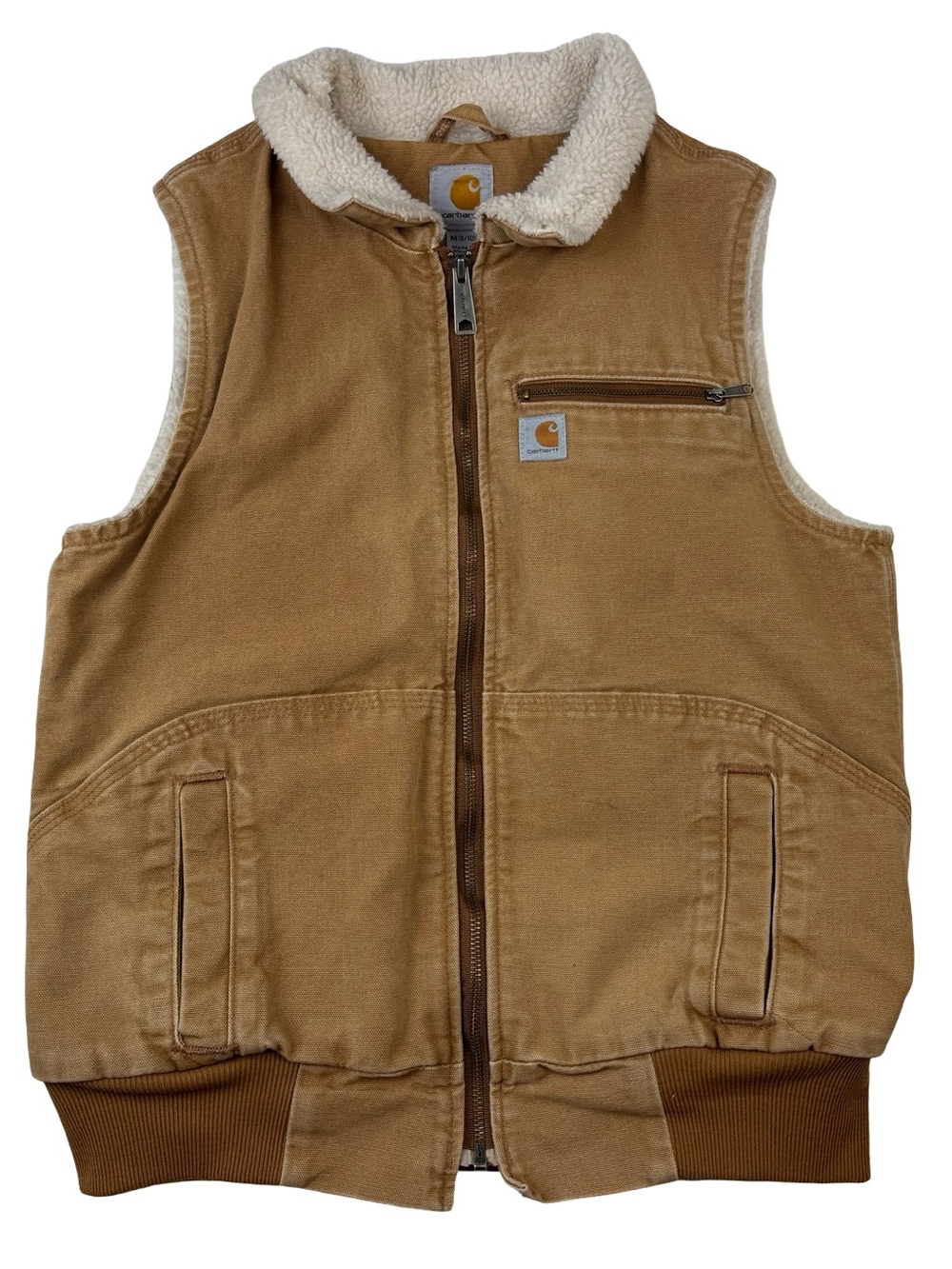 Carhartt Wildwood 102253-211 Sherpa Lined Vest Women’s Medium (8/10) Vintage